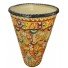 Mexican Talavera Planter Round HUGE Planter - Floral -